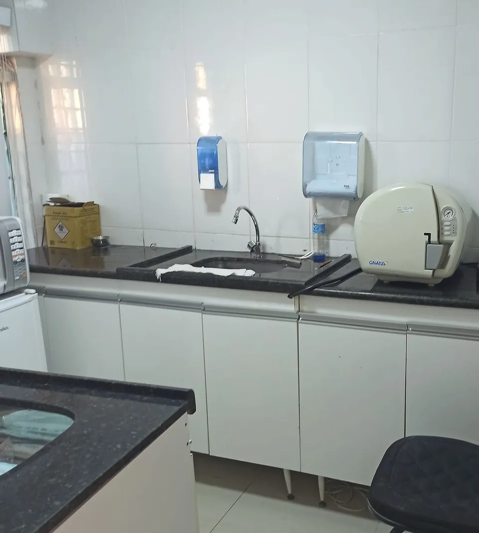 Central de esterilização com autoclave